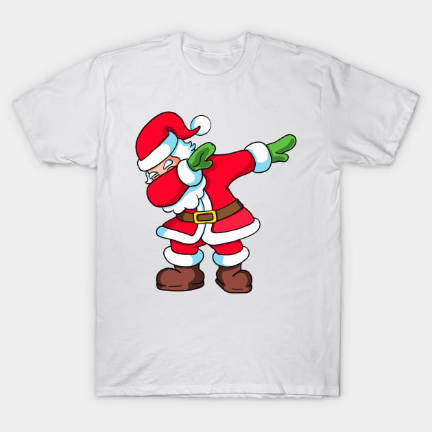 Dabbing Santa T-Shirt by tabslabred